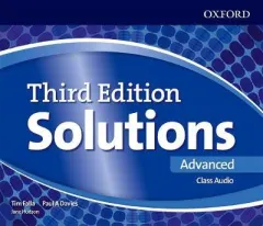 Coperta cărții Solutions 3E Advanced Class CDs