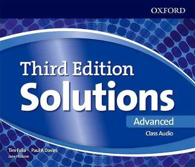 Coperta cărții Solutions 3E Advanced Class CDs