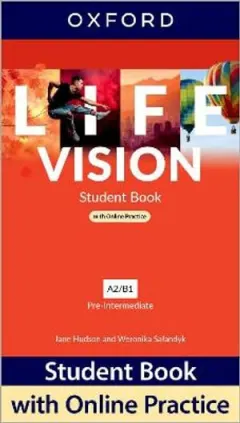 Coperta cărții Life Vision Pre-Intermediate Student Book with Online Practice