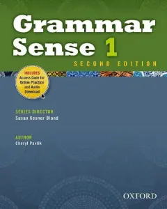 Coperta cărții Grammar Sense 2E 1 Student Book with Online Practice Access Code Card