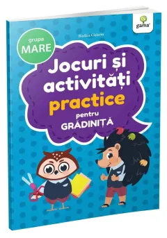 Coperta cărții Jocuri si activitati practice • grupa mare