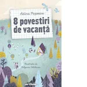 Coperta cărții 8 povestiri de vacanta