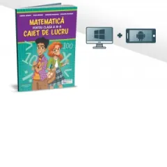 Coperta cărții Matematica clasa a III-a. Caiet de lucru