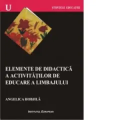 Coperta cărții Elemente de didactica a activitatilor de educare a limbajului