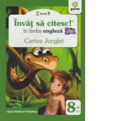 Coperta cărții Invat sa citesc in limba engleza. Cartea Junglei (Nivelul 3)