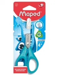 Coperta cărții Foarfeca Maped Essentials Pulse, culoare albastru, 13 cm blister