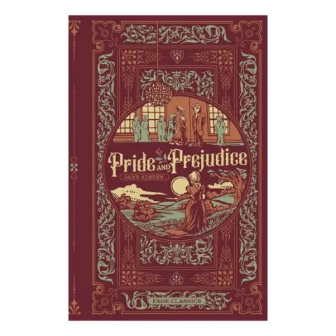 Coperta cărții Pride & Prejudice