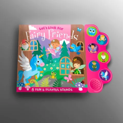 Coperta cărții Let's look for fairy friends sound book