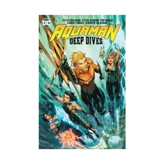 Coperta cărții Aquaman, deep dives