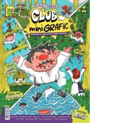 Coperta cărții Aventuri si cunoastere in benzi desenate. Revista de benzi desenate Club miniGrafic nr.2