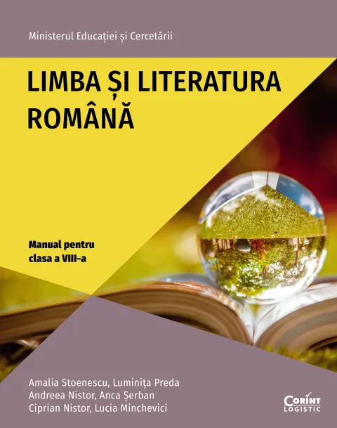 Coperta cărții Limba și Literatura Română. Manual pentru clasa a VIII-a