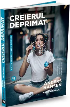 Coperta cărții Creierul deprimat