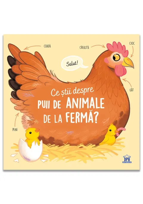 Coperta cărții Ce știi despre puii de animale de la fermă?