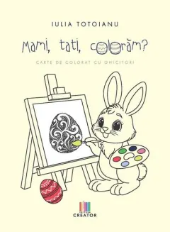 Coperta cărții Mami, tati, colorăm?