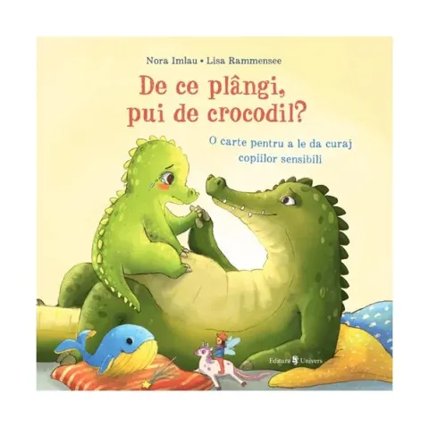 Coperta cărții De ce plângi, pui de crocodil?
