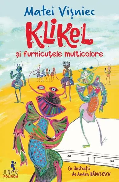 Coperta cărții Klikel și furnicuțele multicolore