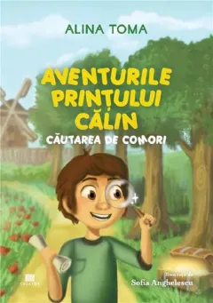 Coperta cărții Aventurile Printului Calin. Cautarea de comori