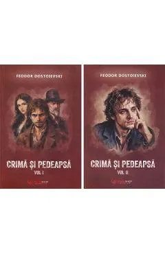 Coperta cărții Pachet 2 volume: Crima si pedeapsa - Feodor Dostoievski
