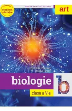 Coperta cărții Biologie. Manual pentru clasa a V-a