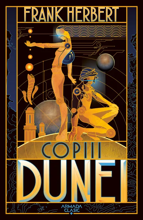 Coperta cărții Copiii Dunei