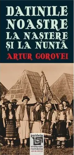 Coperta cărții Datinile noastre la naștere și la nuntă