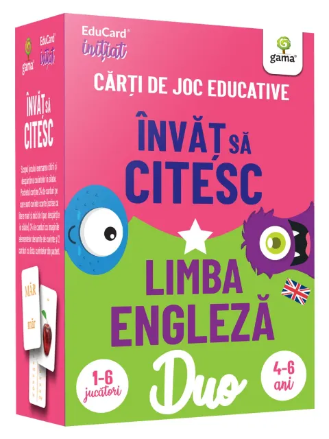 Coperta cărții DuoCard - Invat sa citesc. Limba engleza |