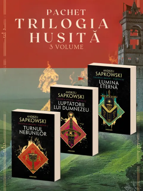 Coperta cărții Pachet Trilogia HUSITĂ 3 vol.