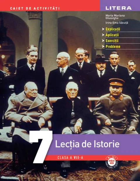 Coperta cărții Lectia de Istorie. Clasa a Vll-a