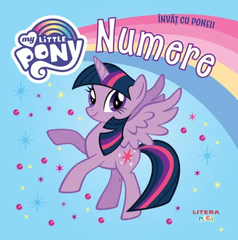 Coperta cărții My Little Pony. Învăț cu poneii. Numere