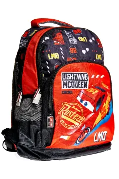 Coperta cărții Rucsac primar 2 compartimente, 1 buzunar frontal 45x31x14 cm Cars