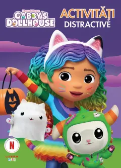 Coperta cărții Gabby's Dollhouse. Activități distractive