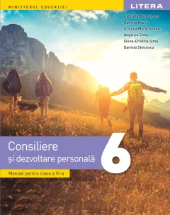 Coperta cărții Consiliere si dezvoltare personala. Manual. Clasa a VI-a