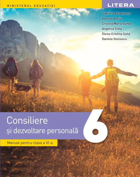 Coperta cărții Consiliere si dezvoltare personala. Manual. Clasa a VI-a