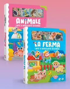 Coperta cărții Pachet Autocolante senzoriale