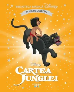 Coperta cărții Cartea junglei. Disney. Biblioteca magica. Editie de colectie