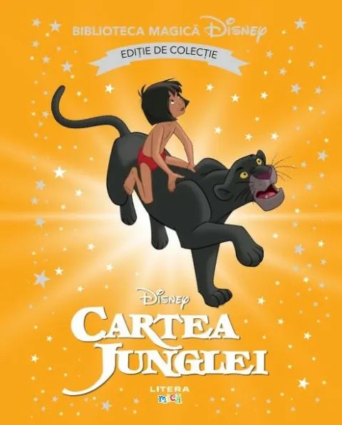 Coperta cărții Cartea junglei. Disney. Biblioteca magica. Editie de colectie