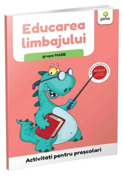 Coperta cărții Educarea limbajului • grupa mare