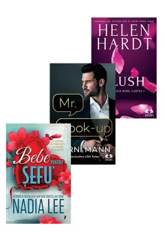 Coperta cărții Pachet Mr Hook-up + Blush + Bebe pentru sefu. Set 3 carti