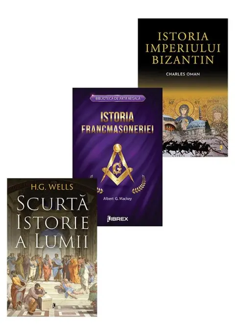 Coperta cărții Pachet Istoria Lumii. Set 3 carti