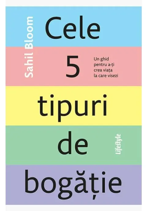 Coperta cărții Cele 5 tipuri de bogatie