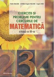 Coperta cărții Exercitii si probleme pentru cercurile de matematica. Clasa a 3-a