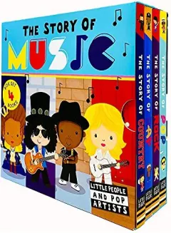 Coperta cărții The Story of Music: Little People and Pop Artists
