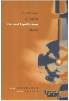 Coperta cărții The Structure of Applied General Equilibrium Models