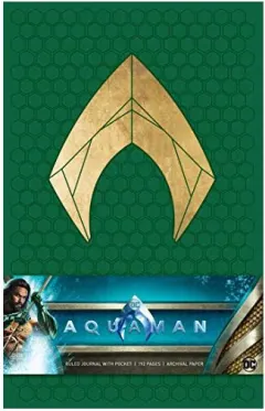 Coperta cărții Aquaman Hardcover Ruled Journal