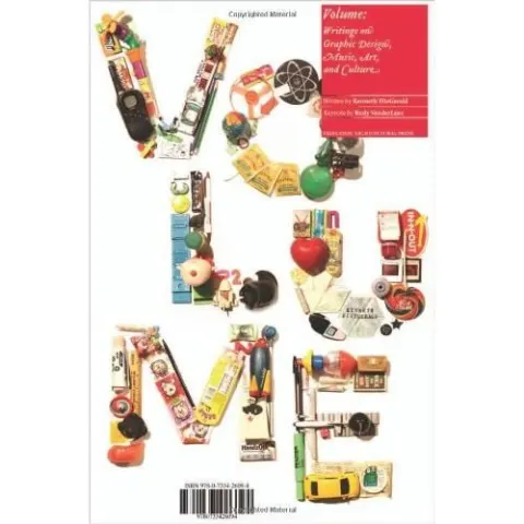 Coperta cărții Volume: Writings on Graphic Design, Music, Art, and Culture