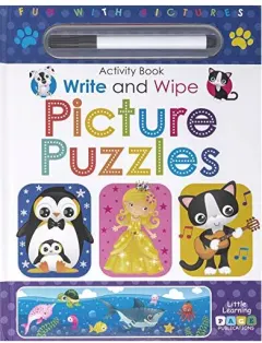 Coperta cărții Write and Wipe Picture Puzzles