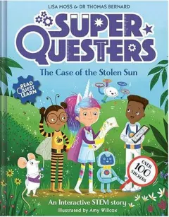 Coperta cărții Superquesters: The Case Of The Stolen Sun