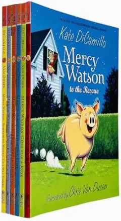 Coperta cărții Mercy Watson Series 1-6 Books Collection Set By Kate DiCamillo, Kate DiCamillo