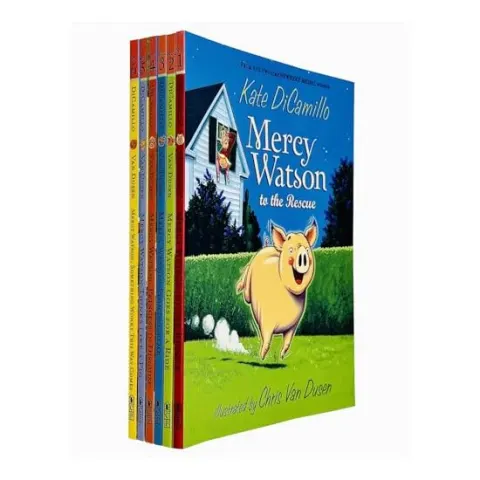 Coperta cărții Mercy Watson Series 1-6 Books Collection Set By Kate DiCamillo, Kate DiCamillo