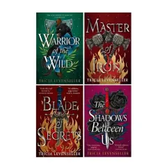 Coperta cărții Tricia Levenseller Collection 4 Books Set (Blade of Secrets, Master of Iron, Warrior of the Wild, The Shadows Between Us)